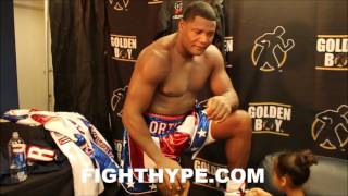 LUIS ORTIZ PREDICTS WILDER VS POVETKIN KLITSCHKO VS FURY 2 AND MARTIN VS JOSHUA [upl. by Hamid185]