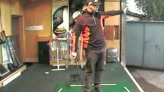 Golf Lesson  Downswing and Impact Golf Drill [upl. by Kcirrej]