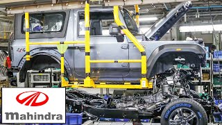 Mahindra Thar production  India Mahindra Factory [upl. by Jerol]