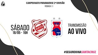 SEGUNDONA SANTA CRUZ  Rio Branco x Paraná Clube  Rodada 3 [upl. by Yhtommit]