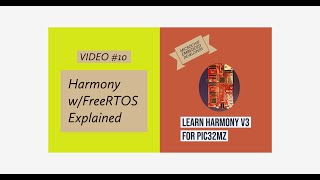 Learn Harmony v3 for PIC32MZ  Video 10 Harmony wFreeRTOS Explained [upl. by Atok]