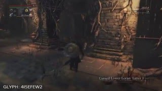 Bloodborne Farming Slow Poison gem glyphs [upl. by Irej370]