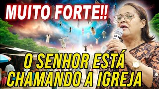 Cristina Maranhão O SENHOR ESTÁ CHAMANDO A IGREJA  URGENTE [upl. by Rellek]