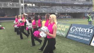 Dynasty Dance TeamFootball Sidelines 2015 [upl. by Giddings]