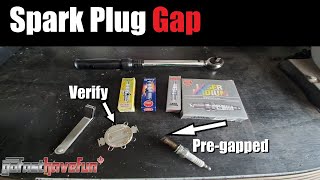 Verifying Spark Plug Gap Hotter or Colder Plugs NGK Iridium amp Platinum Plugs  AnthonyJ350 [upl. by Auqinat]