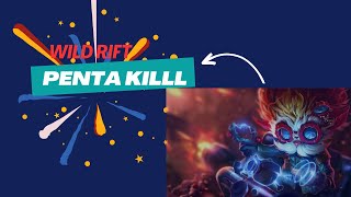 Wild Rift  Heimerdinger Penta Kill [upl. by Einnal]