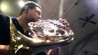 French Horn Lowest Possible Pitch [upl. by Eula]