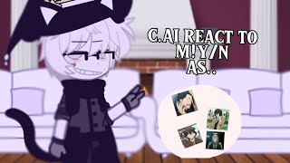 CAI REACT TO MYN AS Part one CURSING Repost cuz copyright [upl. by Care]