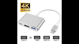 Adaptador Usb 31 Tipo C A Hdmi Hembra Usb 30  Usb Tipo C en OFESSION [upl. by Ranna173]