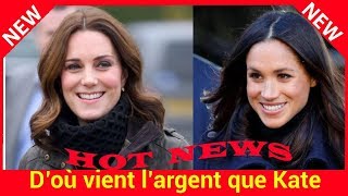 D’où vient l’argent que Kate et Meghan Markle dépensent pour leurs vêtements de luxe [upl. by Wailoo988]