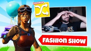 I Used a RANDOM SKIN GENERATOR in Fortnite FASHION SHOWS [upl. by Anatnom]