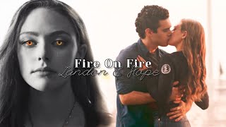 Hope amp Landon 3x04 Fire On Fire [upl. by Bak259]