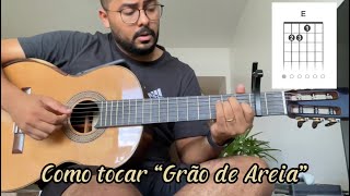 Como tocar “Grão de areia  Rubel” [upl. by Mastat]