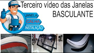 Janela Basculante Motorhome Kombhome Treilar Instalação FAÇA VOCÊ MESMO [upl. by Rayna]