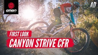 Allnew 2020 Canyon Strive CFR LTD  First Look amp Ride With Fabien Barel [upl. by Okimik]