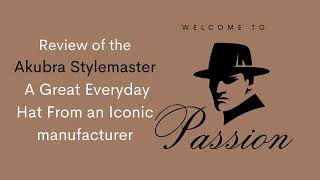 Akubra Stylemaster Fedora Hat  Hat review Is this the best value for money everyday hat [upl. by Koressa]