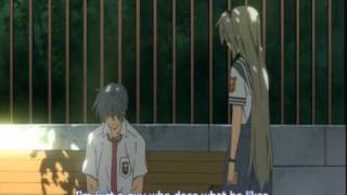 Tomoyo amp Tomoya Breakup English Subtitles with Japanese Audio [upl. by Eniarol]