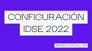 Configuración IDSE IMSS desde su empresa 2022 [upl. by Dirgni]