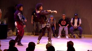 LES TWINS vs KNUCKLE NECK TRIBE  City Dance Live  Battle at SF Jazz [upl. by Airtened]