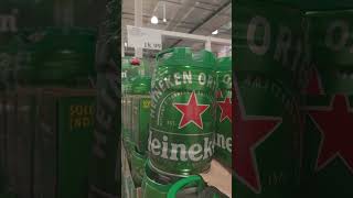 WHAT A 5 liter BEER  Heineken 5 liter Beer at Costco  VICZONS vlog [upl. by Yrffej7]