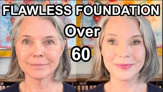 5 TIPS FOR PERFECT FOUNDATION OVER 60 NEW GAME CHANGING TECHNIQUE [upl. by Milman]