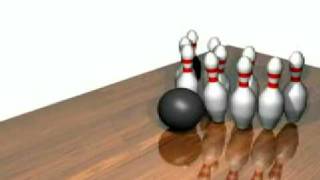 3d Bowling in Blender [upl. by Yelhak968]