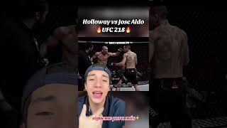 Holloway vs Jose Aldo UFC218🔥 [upl. by Htieh]