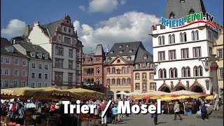 Trier  Stadt  Sehenswürdigkeiten  RheinEifelTV [upl. by Giusto]