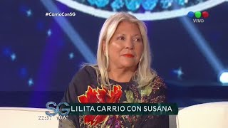 Susana entrevista a Lilita Carrió  Susana Giménez [upl. by Accissej]