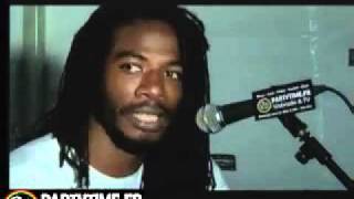 Gyptian interview Live at Garance Reggae Fest 2011 by wwwpartytimefr [upl. by Jovita]