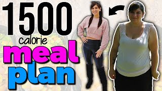 My 1500 Calorie Fat Loss Meal Plan 130lbs [upl. by Etiragram520]