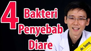 4 Bakteri Penyebab Diare  sakit perut [upl. by Enibas]