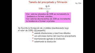 Análisis instrumental clase  1 Gravimetría [upl. by Euqinitram]