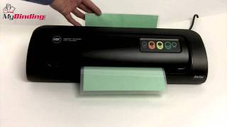 GBC HeatSeal H320 Pouch Laminator Demo Video [upl. by Kilian]