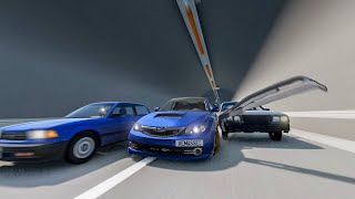 2007 Subaru WRX STI Hatchback 300HPNoss  BEST SOUND IN TUNNEL  BeamNGDrive Mods [upl. by Ennasus]