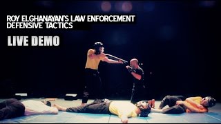 Roy Elghanayans Law Enforcement Krav Maga Live Demo [upl. by Sosanna]