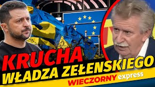 WŁADZA Zełenskiego jest KRUCHA Gen Komornicki o PROBLEMACH Ukrainy [upl. by Auqenat]