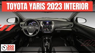 2023 TOYOTA YARIS INTERIOR arrives with a small facelift and 15 liter engine [upl. by Ivers]