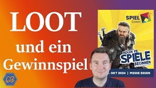 SPIEL Essen Rückblick 2024  Teil 1  Was habe ich mitgenommen oder LOOT  Gewinnspiel [upl. by Tijnar]