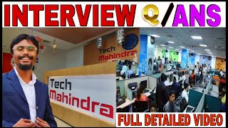 Tech Mahindra Interview Questions amp Answers 2024 BPO Jobs in Noida [upl. by Roper]