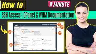 How to ssh into cpanel 2024  SSH Access  cPanel amp WHM Documentation [upl. by Aienahs383]