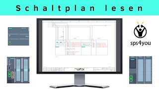 Wie lese ich einen Schaltplan  SPS programmieren lernen  Online Grundkurs Kapitel 79 [upl. by Fablan]