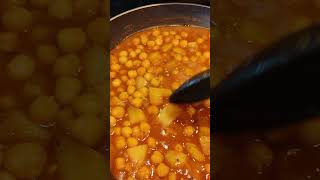 Spicy 🔥 Tasty 🤤 Chickpeas  Chole  Curry This Time Without Onion 🧅 amp Garlic 🧄 SubscribeLikeampShare [upl. by Llenrev328]