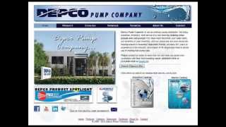 Depco Pump Companys Website with NEW Marine Catalog [upl. by Arriek]