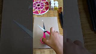 Waste paper craft ideas diy craft wallhanging diycrafts [upl. by Atoiyanap569]