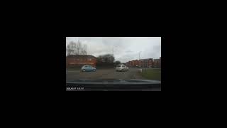 Candidate For A ReTest MORON NEARLY CAUSES CRASH UK Bad Drivers Road Rage observations [upl. by Latsirc]