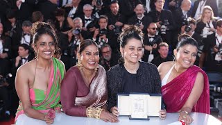 Indian filmmaker Payal Kapadia’s emotional speech after winning Cannes secondhighest honour [upl. by Marola464]