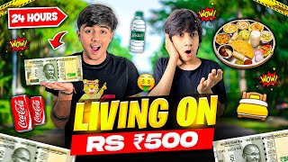 Living On ₹500 For 24 Hours In Mumbai 🌆  Costliest Area 💰 Twist Challenge  Mann Vlogs [upl. by Thury]