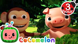 Animals Eat Apples amp Bananas Too  Cocomelon  Nursery Rhymes  Fun Cartoons For Kids  Moonbug Kids [upl. by Renard]