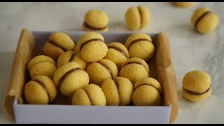 초간단 쿠키 바치디 다마 쿠키만들기  baci di dama cookies 우미스베이킹그녀의베이킹 [upl. by Stokes]